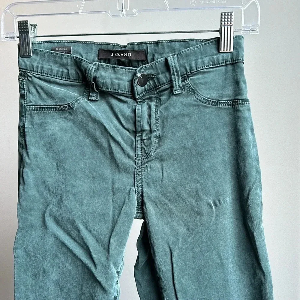 J Brand Super Skinny Forrest Size 25 | J Brand Pants | J Brand Forrest Green